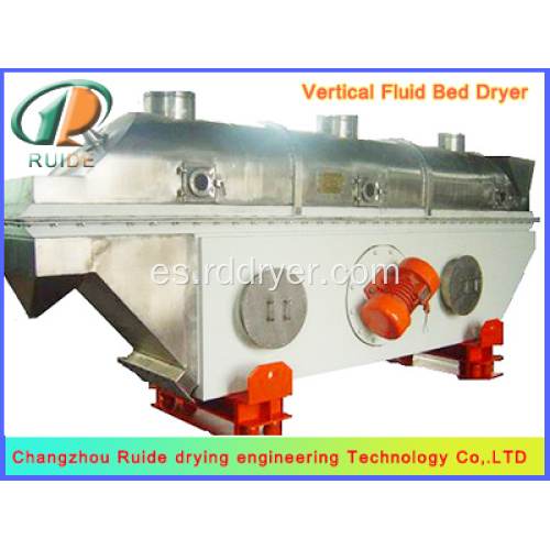 Especial vibración de estrato fluidificado secado sistema de tiourea